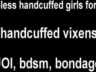 Laat krijgen pervers met deze handcuffs joi, seks video- e7