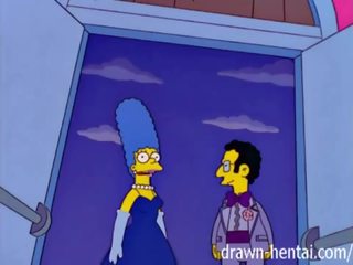 Simpsons x sa turing video - marge at artie afterparty