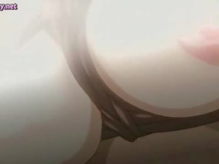 Buah dada besar animasi pornografi slattern mendapat alat kemaluan wanita cabut tulang